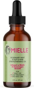 Authentic Mielle Organics Strengthening Oil.